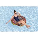 Dmuchane koło plażowe do pływania brązowy Donut 107cm BESTWAY Dmuchane koło plażowe do pływania brązowy Donut 107cm BESTWAY