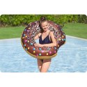 Dmuchane koło plażowe do pływania brązowy Donut 107cm BESTWAY Dmuchane koło plażowe do pływania brązowy Donut 107cm BESTWAY