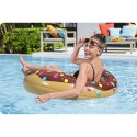 Dmuchane koło plażowe do pływania brązowy Donut 107cm BESTWAY Dmuchane koło plażowe do pływania brązowy Donut 107cm BESTWAY