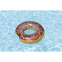 Dmuchane koło plażowe do pływania brązowy Donut 107cm BESTWAY Dmuchane koło plażowe do pływania brązowy Donut 107cm BESTWAY