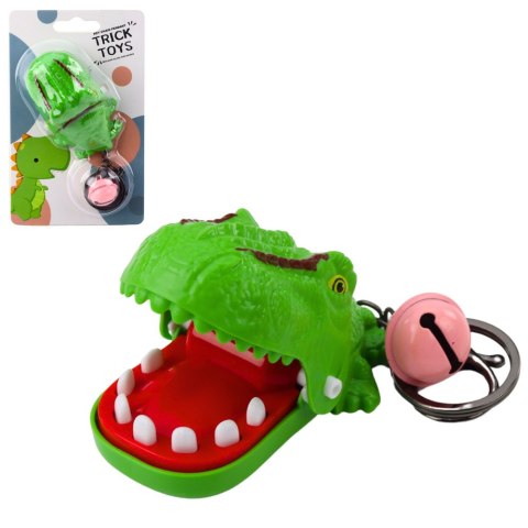 Gra Zręcznościowa Dentysta Dinozaur Brelok Zawieszka 2w1 Gra Zręcznościowa Dentysta Dinozaur Brelok Zawieszka 2w1