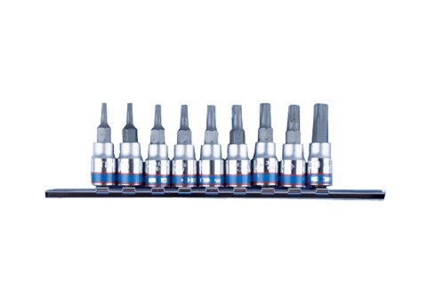 KPL. NASADEK 1/4'' TORX 9 SZTUK T8-T40 KPL. NASADEK 1/4'' TORX 9 SZTUK T8-T40