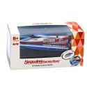 Łódź Motorówka Zdalnie Sterowana RC Niebiesko-Srebrna 14cm Łódź Motorówka Zdalnie Sterowana RC Niebiesko-Srebrna 14cm