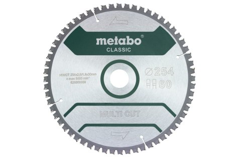 PIŁA TARCZOWA MULTI CUT CLASSIC 254*30MM Z60 PIŁA TARCZOWA MULTI CUT CLASSIC 254*30MM Z60