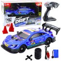 Samochód Wyścigowy Auto Do Driftu RC Niebieskie 30km/h 1:16 Samochód Wyścigowy Auto Do Driftu RC Niebieskie 30km/h 1:16