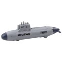 Statek Łódź Podwodna Strzelająca Torpedami Napęd Szara 28cm Statek Łódź Podwodna Strzelająca Torpedami Napęd Szara 28cm
