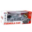 Wyścigówka Auto Sportowe Zdalnie Sterowana RC Efekt Dymu 2.4G Czarna Wyścigówka Auto Sportowe Zdalnie Sterowana RC Efekt Dymu 2.4G Czarna