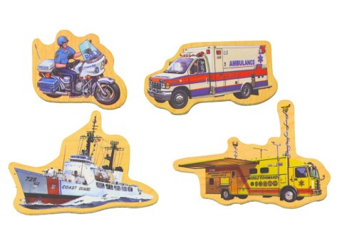 Zestaw Magnesy Drewniane Pojazdy Statki Samoloty 20 Sztuk Zestaw Magnesy Drewniane Pojazdy Statki Samoloty 20 Sztuk