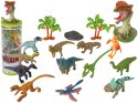 Zestaw Zwierzęta Dinozaury Figurki 12szt. Akcesoria W Tubie Zestaw Zwierzęta Dinozaury Figurki 12szt. Akcesoria W Tubie