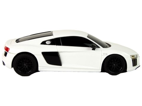 Auto R/C Audi R8 1:24 Rastar Białe Auto R/C Audi R8 1:24 Rastar Białe