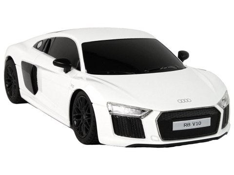 Auto R/C Audi R8 1:24 Rastar Białe Auto R/C Audi R8 1:24 Rastar Białe
