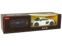 Auto R/C Audi R8 1:24 Rastar Białe Auto R/C Audi R8 1:24 Rastar Białe