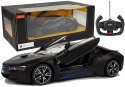 Auto R/C BMW i8 Rastar 1:14 Czarny Drzwi Automatyczne Auto R/C BMW i8 Rastar 1:14 Czarny Drzwi Automatyczne