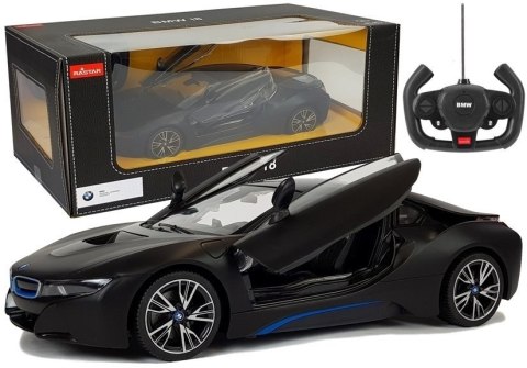 Auto R/C BMW i8 Rastar 1:14 Czarny Drzwi Automatyczne Auto R/C BMW i8 Rastar 1:14 Czarny Drzwi Automatyczne