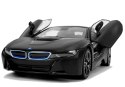 Auto R/C BMW i8 Rastar 1:14 Czarny Drzwi Automatyczne Auto R/C BMW i8 Rastar 1:14 Czarny Drzwi Automatyczne
