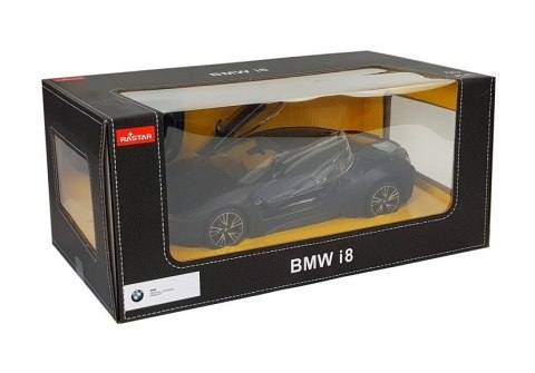 Auto R/C BMW i8 Rastar 1:14 Czarny Drzwi Automatyczne Auto R/C BMW i8 Rastar 1:14 Czarny Drzwi Automatyczne