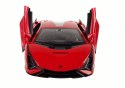 Auto R/C Lamborghini Sian FKP 37 Rastar 1:14 Czerwone Na Pilota Auto R/C Lamborghini Sian FKP 37 Rastar 1:14 Czerwone Na Pilota