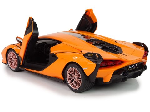Auto R/C Lamborghini Sian FKP 37 Rastar 1:14 Pomarańczowe Na Pilota Auto R/C Lamborghini Sian FKP 37 Rastar 1:14 Pomarańczowe Na Pilota