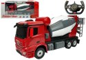 Auto R/C Mercedes-Benz Arocs Rastar 1:14 Czerwone na Pilota Auto R/C Mercedes-Benz Arocs Rastar 1:14 Czerwone na Pilota