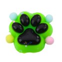 Gniotek Kocia Łapka Antystresowa Sensoryczna Squishy Czarno-Zielona Gniotek Kocia Łapka Antystresowa Sensoryczna Squishy Czarno-Zielona
