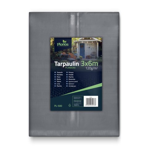 Plandeka 300 x 600 cm 120 g/m2 Plonos PL-500 Plandeka 300 x 600 cm 120 g/m2 Plonos PL-500