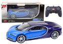 Samochód Zdalnie Sterowany RC 1:14 Bugatti Veyron Chiron Niebieski Samochód Zdalnie Sterowany RC 1:14 Bugatti Veyron Chiron Niebieski