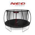 Trampolina ogrodowa profilowana 12ft/374cm z siatką wewnętrzną Neo-Sport Trampolina ogrodowa profilowana 12ft/374cm z siatką wewnętrzną Neo-Sport