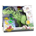 Zestaw Dinozaur Z Małymi Figurki Ruchomy Dźwięki Zielony Zestaw Dinozaur Z Małymi Figurki Ruchomy Dźwięki Zielony