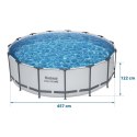 Basen ogrodowy stelażowy 457 x 122 cm 18w1 Bestway 56438 Basen ogrodowy stelażowy 457 x 122 cm 18w1 Bestway 56438