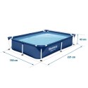 Basen prostokątny stelażowy 221x150x43 cm 16w1 Bestway 56401N Basen prostokątny stelażowy 221x150x43 cm 16w1 Bestway 56401N