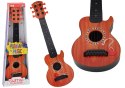 Gitara Zabawkowa Dla Dzieci Kostka Do Gry Drewno Pomarańczowa Gitara Zabawkowa Dla Dzieci Kostka Do Gry Drewno Pomarańczowa