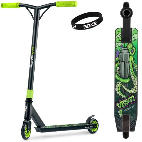 Hulajnoga wyczynowa SOKE EVO green Hulajnoga wyczynowa SOKE EVO green
