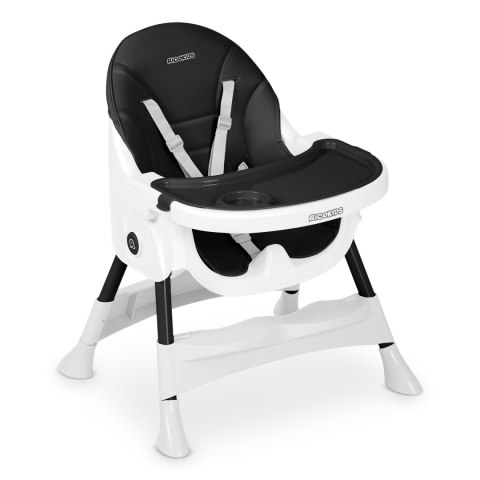 Krzesełko do karmienia Ricokids Mani czarne Krzesełko do karmienia Ricokids Mani czarne