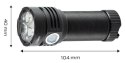LATARKA AKUMULATOROWA USB 3300LM OSRAM P9 LED LATARKA AKUMULATOROWA USB 3300LM OSRAM P9 LED
