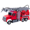 Wóz Samochód Strażacki Z Wysięgnikiem Funkcja Lania Wody 1:24 Wóz Samochód Strażacki Z Wysięgnikiem Funkcja Lania Wody 1:24