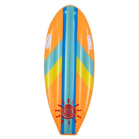 Dmuchana deska do pływania 114 x 46 cm Bestway 42046 pomarańczowy Bestway Dmuchana deska do pływania 114 x 46 cm Bestway 42046 pomarańczowy Bestway