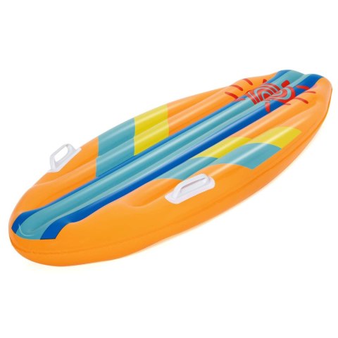 Dmuchana deska do pływania 114 x 46 cm Bestway 42046 pomarańczowy Bestway Dmuchana deska do pływania 114 x 46 cm Bestway 42046 pomarańczowy Bestway