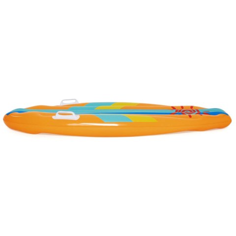 Dmuchana deska do pływania 114 x 46 cm Bestway 42046 pomarańczowy Bestway Dmuchana deska do pływania 114 x 46 cm Bestway 42046 pomarańczowy Bestway