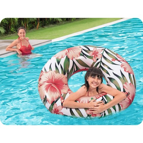 Koło do pływania 119cm Bestway 36237 różowy Bestway Koło do pływania 119cm Bestway 36237 różowy Bestway