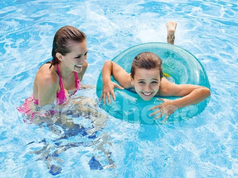 Koło do pływania dla dzieci o średnicy 76 cm INTEX 59260 różowy INTEX Koło do pływania dla dzieci o średnicy 76 cm INTEX 59260 różowy INTEX