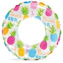 Koło do pływania trzy wzory 51 cm INTEX 59230 ananas INTEX Koło do pływania trzy wzory 51 cm INTEX 59230 ananas INTEX