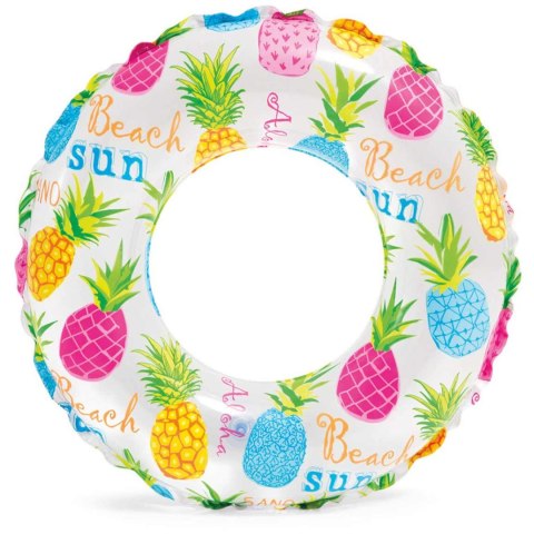 Koło do pływania trzy wzory 51 cm INTEX 59230 ananas INTEX Koło do pływania trzy wzory 51 cm INTEX 59230 ananas INTEX