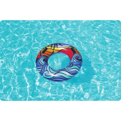 Koło do pływania niebieskie 91 cm Bestway 36350 Bestway Koło do pływania niebieskie 91 cm Bestway 36350 Bestway
