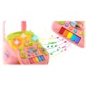Chodzik edukacyjny z muzyką 2w1 RK-744 Ricokids różowy Chodzik edukacyjny z muzyką 2w1 RK-744 Ricokids różowy