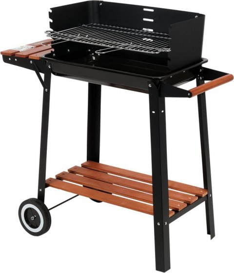 GRILL WĘGLOWY Z PÓŁKĄ RUSZT 48*26.5CM LUND GRILL WĘGLOWY Z PÓŁKĄ RUSZT 48*26.5CM LUND
