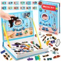 Książka magnetyczna puzzle Przebieranki RK-770 Ricokids Książka magnetyczna puzzle Przebieranki RK-770 Ricokids