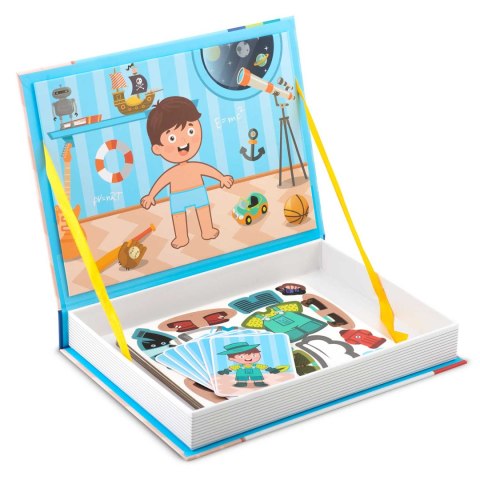 Książka magnetyczna puzzle Przebieranki RK-770 Ricokids Książka magnetyczna puzzle Przebieranki RK-770 Ricokids