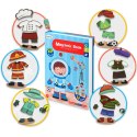 Książka magnetyczna puzzle Przebieranki RK-770 Ricokids Książka magnetyczna puzzle Przebieranki RK-770 Ricokids