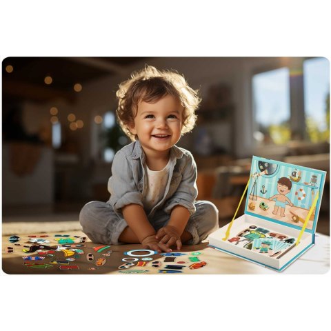 Książka magnetyczna puzzle Przebieranki RK-770 Ricokids Książka magnetyczna puzzle Przebieranki RK-770 Ricokids
