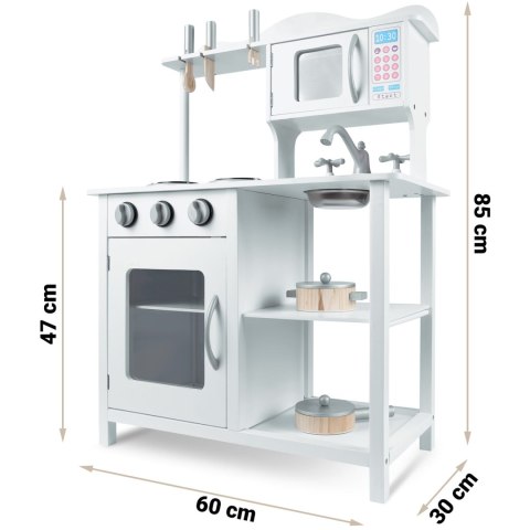 Kuchnia drewniana dla dzieci 60 x 30 x 85 cm Ricokids Kuchnia drewniana dla dzieci 60 x 30 x 85 cm Ricokids